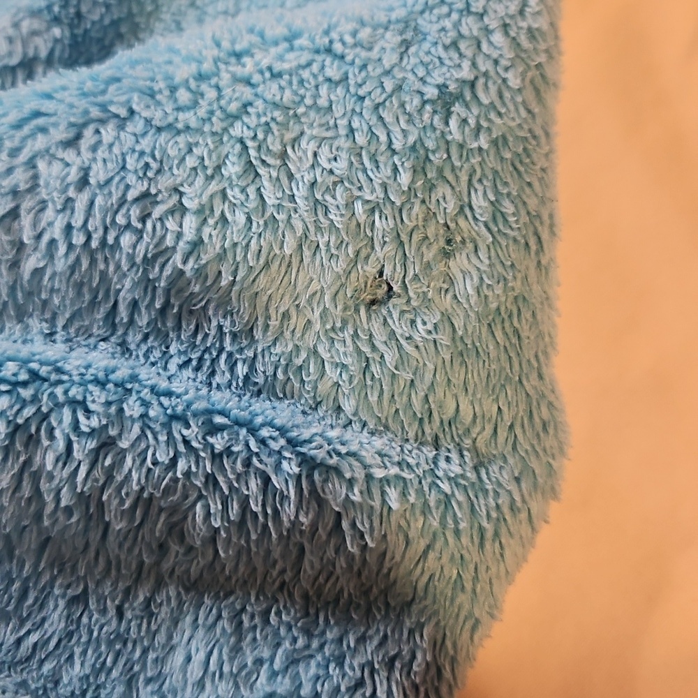 The North Face Womens Osito Full Zip Fleece Jacket Bright Blue/Teal XS - Picture 7 of 7